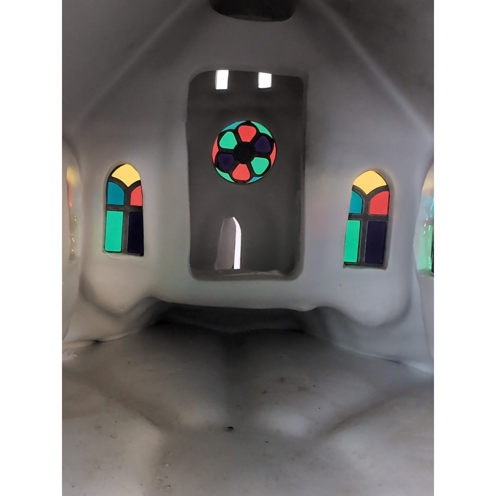 Partylite Olde World Village #2 Church P7321 Christmas Tealight Candle Holder - Picture 14 of 14